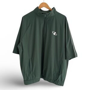 RALLY GOLF Short Sleeve Rally Windbreaker small